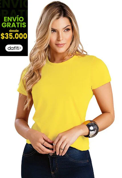 Camiseta Amarilla MP 82961