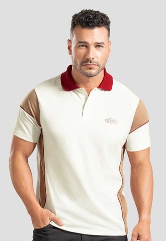 Polo Hombre Crema Mp 115493 MP