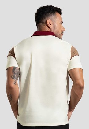 Polo Hombre Crema Mp 115493