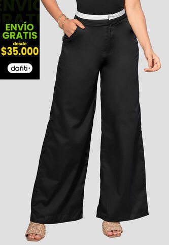 Pantalón Mujer Negro Mp 105619 MP