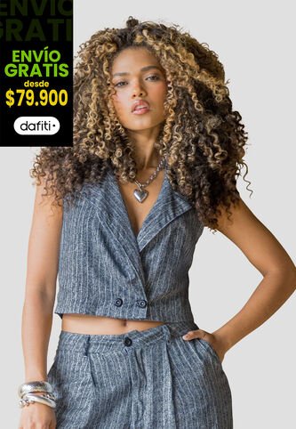 Blazer Mujer Estampado Mp 113854 MP