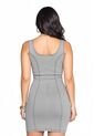 Vestido Corto Exterior Gris Claro Mp 1318 de MP