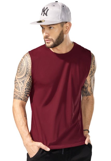 Camisilla Hombre Rojo Mp 353