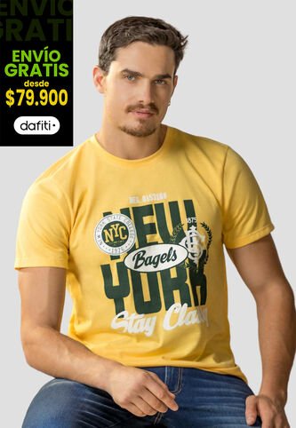 Camiseta Hombre Girasol Mp 113763 MP
