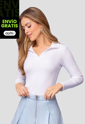 Camibuzo Mujer Blanco Mp 110850