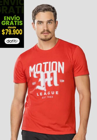 Camiseta Hombre Rojo Mp 113610 MP