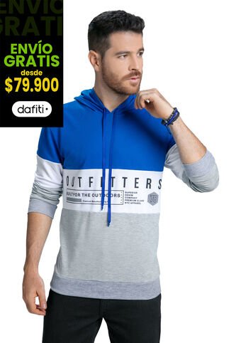 Buzo Hombre Azul Mp 89074 MP