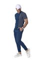 Jogger Masculino Azul Petróleo Oscuro Mp 33636 de MP