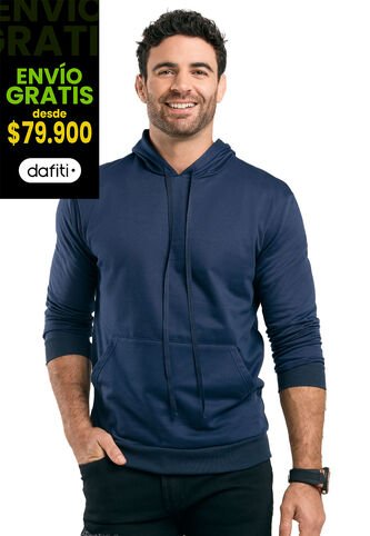 Hoodie Hombre Azul Mp 89754 MP