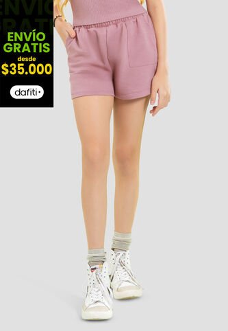 Short Infantil Femenino Rosa Mp 104121 MP
