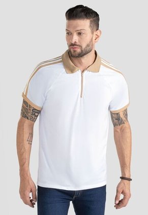 Polo Hombre Blanco Mp 100121