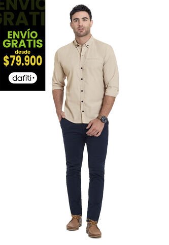 Camisa Adulto Masculino Caqui MP MP