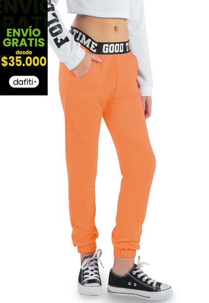 Jogger Infantil Femenino Mandarina Mp 92855