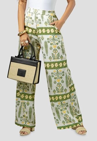 Pantalón Mujer Estampado Mp 113011 MP