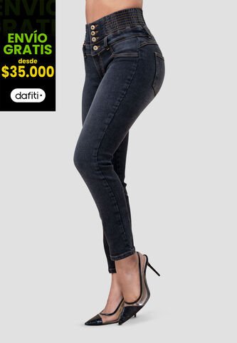 Jean Mujer Negro Mp 103399 MP