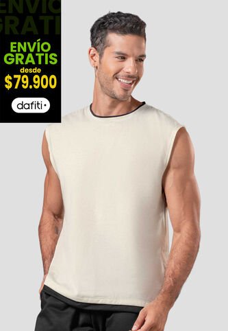Camisilla Hombre Crema Mp 114490 MP