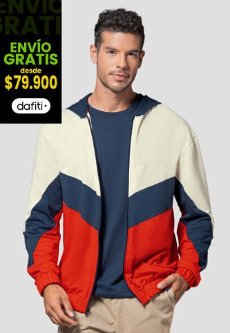 Chaqueta Hombre Crema-Azul Mp 114494 MP