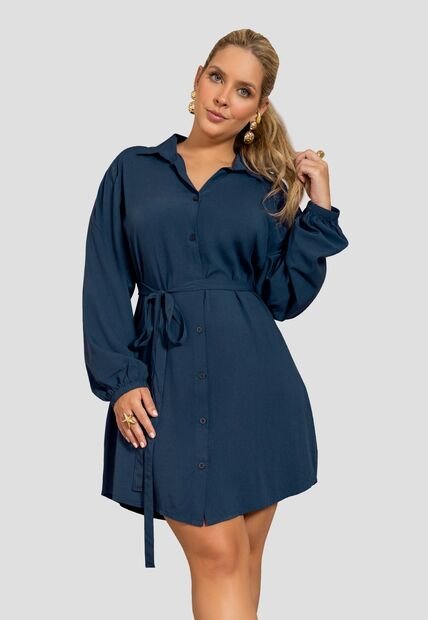 Vestido Mujer Azul Profundo Mp 112256