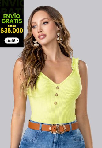 Blusa Mujer Verde Mp 102616 MP