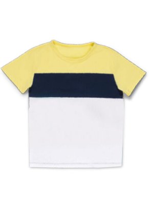 Camiseta Niños Masculino Amarillo Mp 7828