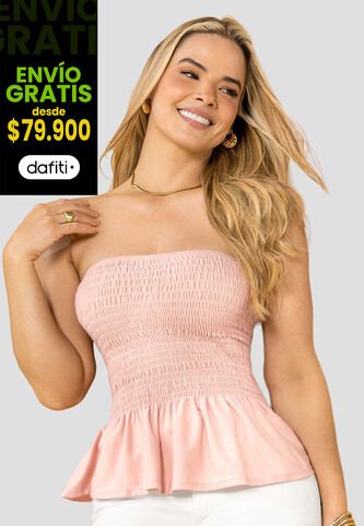 Blusa Mujer Rosa Polvo Mp 114228 MP