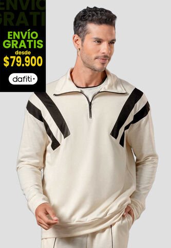 Buzo Hombre Crema Mp 114492 MP