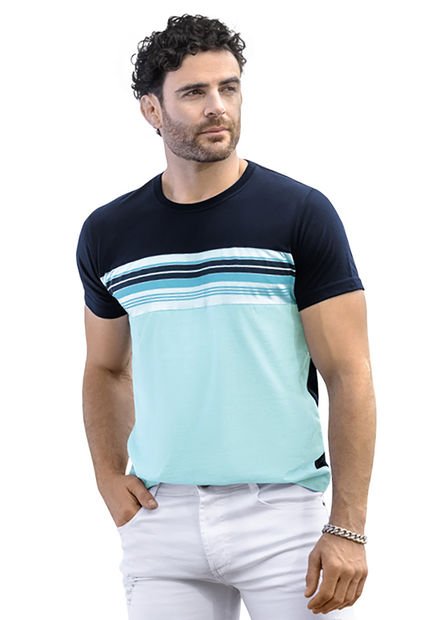 Camiseta Hombre Multicolor Mp 92385