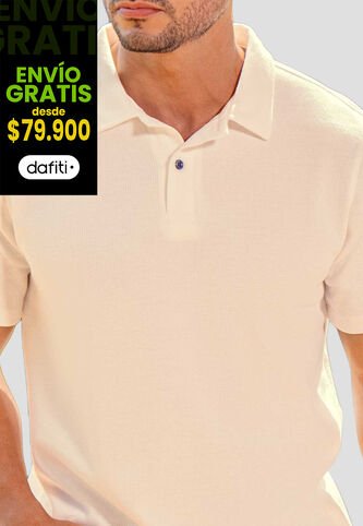 Polo Hombre Marfil Mp 114569 MP