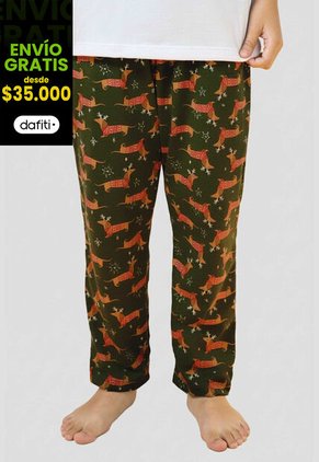 Pantalón Pijama Infantil Femenino Estampado Mp 112533
