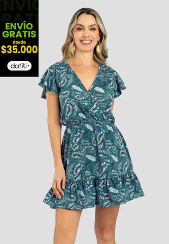 Vestido Corto Mujer Estampado Mp 111780 MP