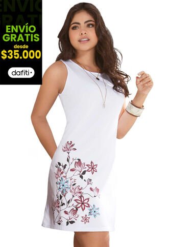 Vestido Paq X2 Mujer Multicolor Mp 96836 MP