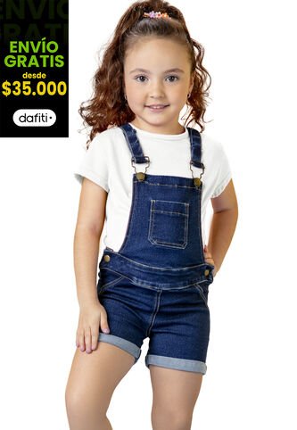 Overall Infantil Femenino Azul Mp 9940 MP