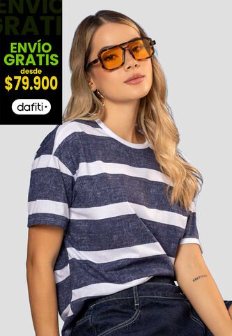 Camiseta Mujer Estampado Mp 114644 MP