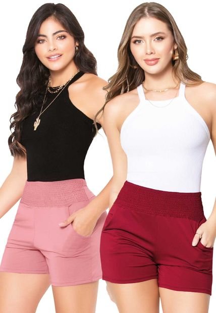 Short Paq X2 Mujer Multicolor Mp 86939