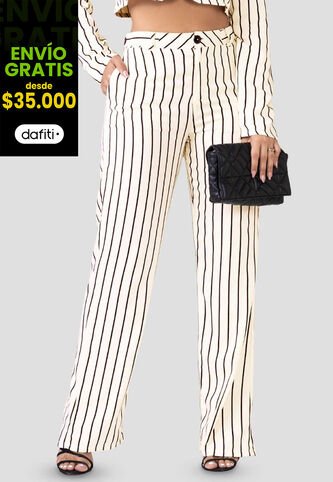 Pantalón Mujer Blanco Mp 100298 MP