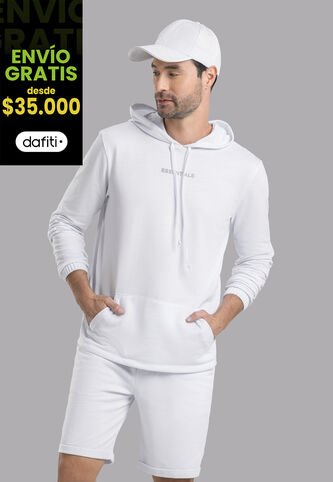 Bermuda Hombre Blanco Mp 6445 MP