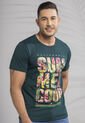 Camiseta Hombre Verde Mp 102476 de MP