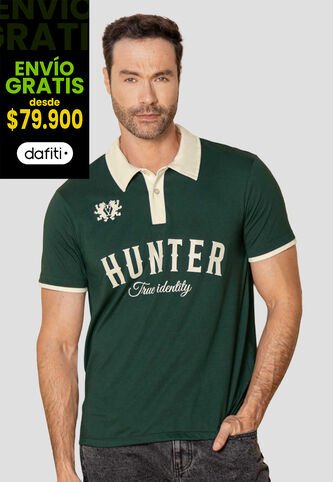 Polo Hombre Verde Pino Mp 114117 MP