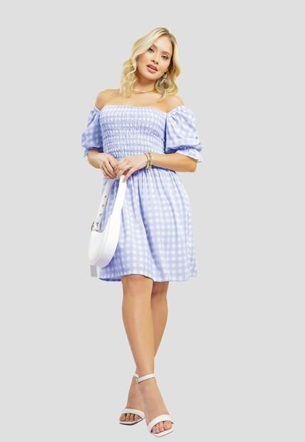 Vestido Corto Mujer Estampadohortensia Mp 111282