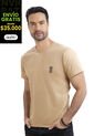 Camiseta Hombre Beige Mp 7766 de MP