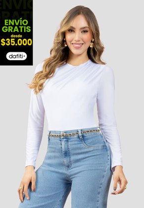 Camibuzo Mujer Blanco Mp 111269