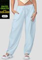 Pantalón Mujer Azul Baby Mp 110274 de MP