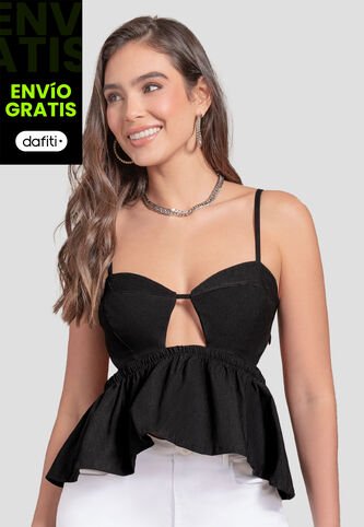 Blusa Mujer Negro Mp 111232 MP