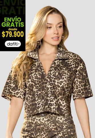 Blusa Mujer Estampado Mp 114121 MP