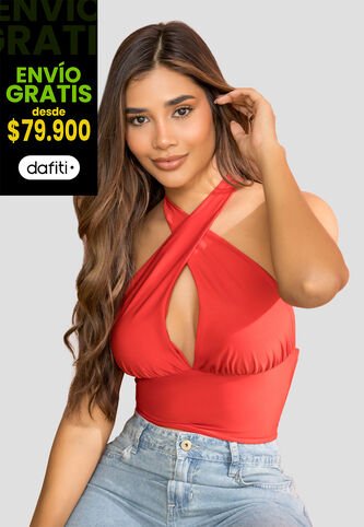 Blusa Mujer Rojo Mp 114027 MP