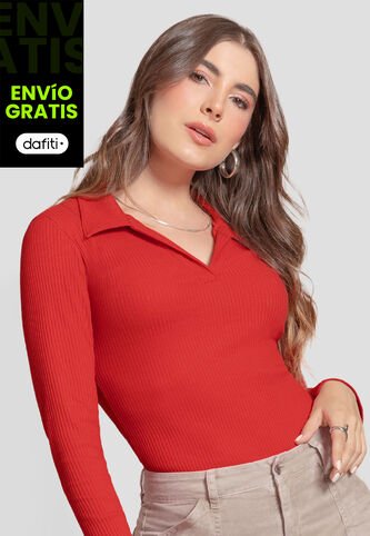 Body Mujer Rojo Mp 111041 MP