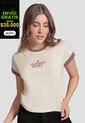 Camiseta Mujer Crema Mp 110988 de MP
