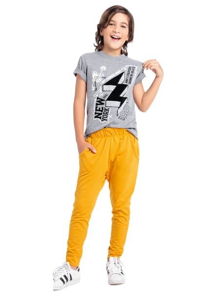 Jogger Para Niño Mostaza MP