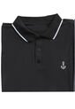 Polo Hombre Negro Mp 102477 de MP