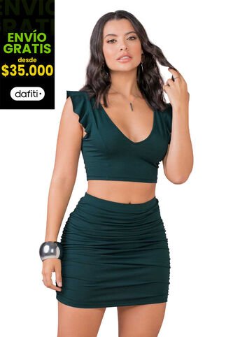 Conjunto Mujer Verde Mp 203 MP